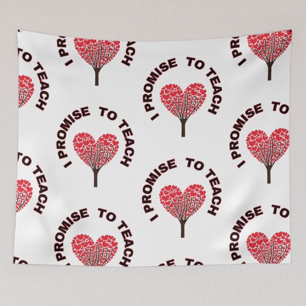 Item preview, I PROMISE TO TEACH LOVE  designed and sold by Artloverperson1.