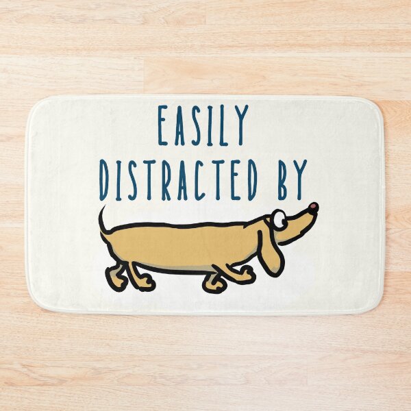 Item preview, Easily Distracted By Wieners - Funny Dachshund Dogs designed and sold by ViewerEqualsPhoton.