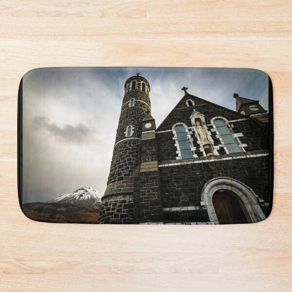 Item preview, Church and snow-capped peak of Mount Errigal near Gweedore in County Donegal, Ireland. designed and sold by AlbertMi.