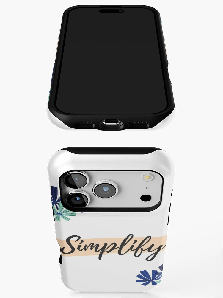 Thumbnail 3 of 4, iPhone Case, Simplify designed and sold by Rimmi01.