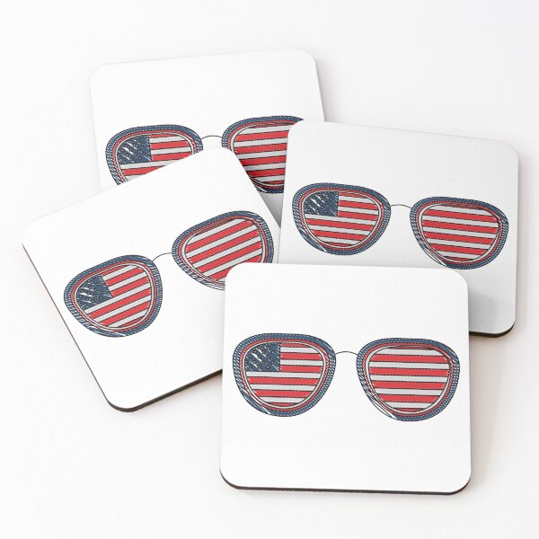 Item preview, American Flag Sunglasses designed and sold by Creatoe.