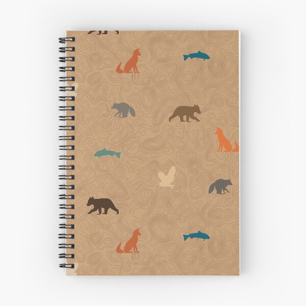 Item preview, Woodland Creatures Topomap designed and sold by christymcnutt.