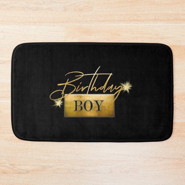 Item preview, Birthday Boy Gold designed and sold by EdgyDesignForU.