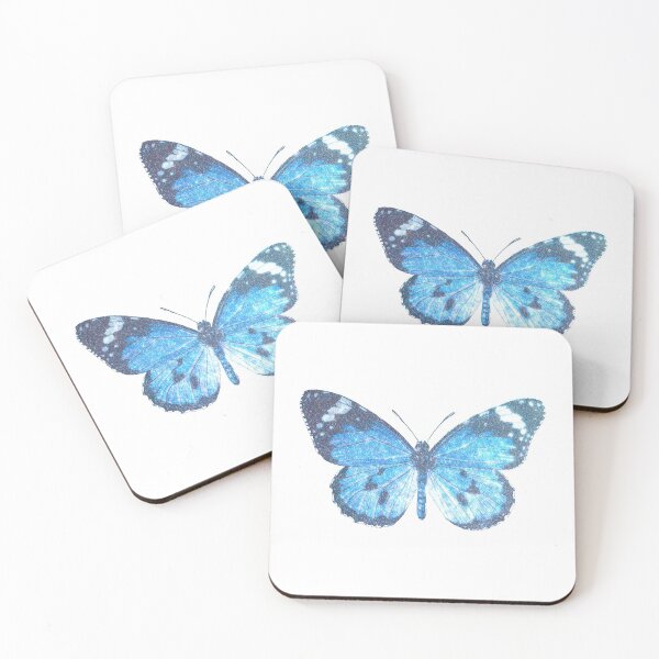 Item preview, Blue Glitter Butterfly designed and sold by Scarletdove.