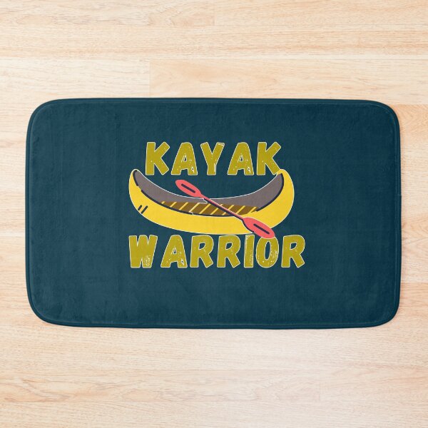 Item preview, Kayak Warrior - Kayak Lover Yellow Colored Text Blue Whale background designed and sold by IrinchiDE.