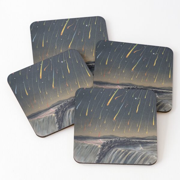 Item preview, Leonid Meteor Storm Of 1833 Over North America By Edmund Weib designed and sold by JDesigningMO.