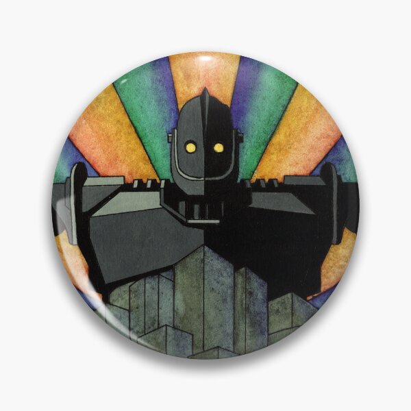 Item preview, The Iron Giant handpainted designed and sold by ateliernab.