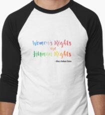 Human Rights Men's Baseball ¾ T-Shirt