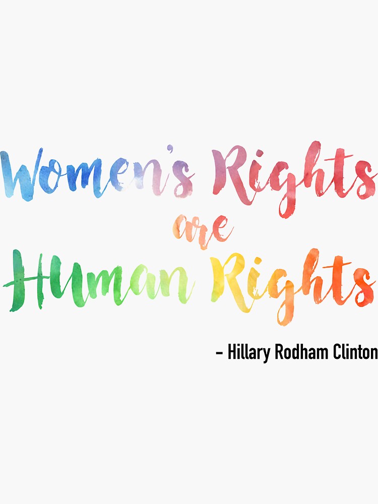 Human Rights Sticker By Katiedburton Redbubble