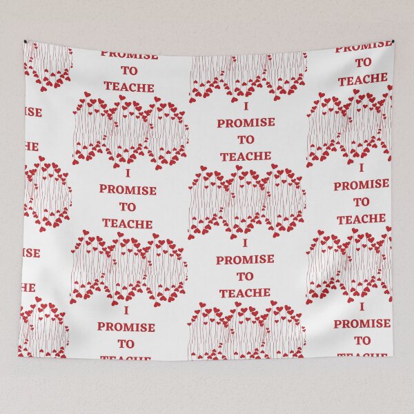Item preview, I PROMISE TO TEACH LOVE  designed and sold by Artloverperson1.