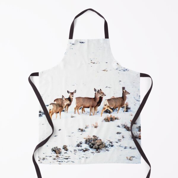 Item preview, Mule Deer In The Snow designed and sold by ChelleCreate.