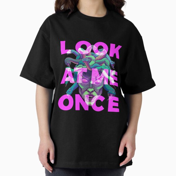 Look at me once Camiseta oversize