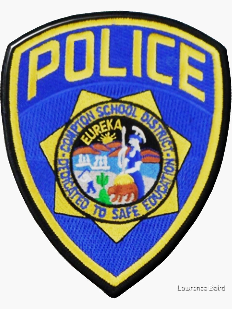 School Police" Sticker for Sale by lawrencebaird Redbubble