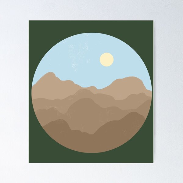 Item preview, Minimalist Mountain designed and sold by Sara Bee.