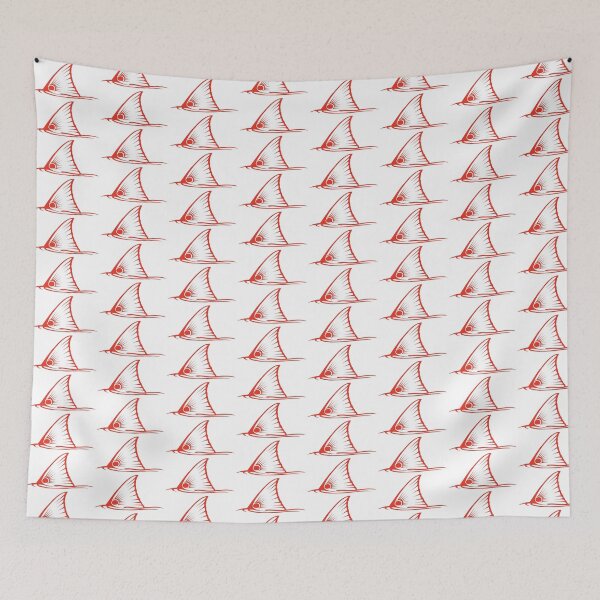 Item preview, Red Fish designed and sold by Broken Antler Designs .