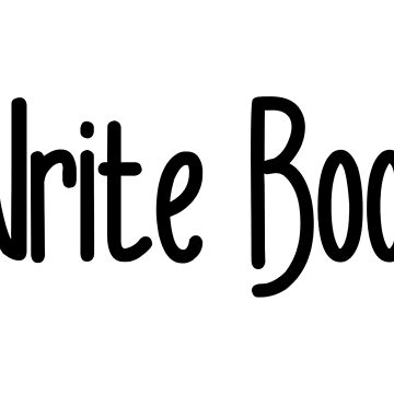 Artwork thumbnail, I Write Books by RWR by EH Merch
