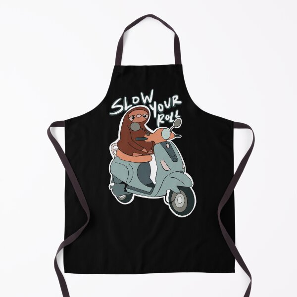 Item preview, Slow your roll sloth moped bike designed and sold by Cedarrue.