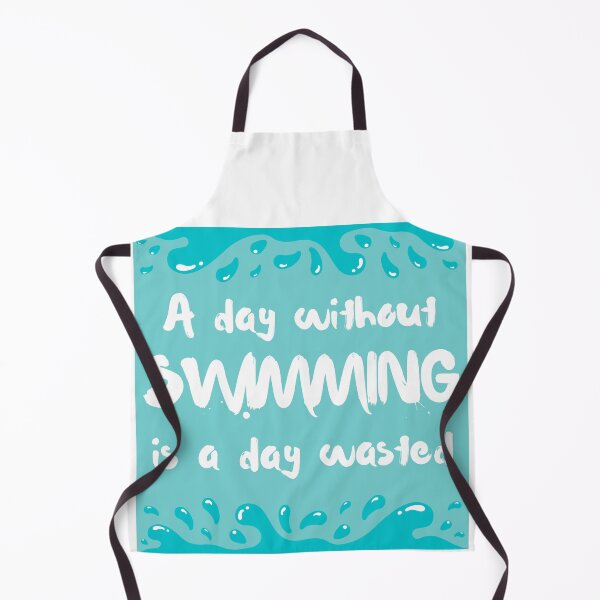 Item preview, A day without swimming is a day wasted designed and sold by Wildflow Creations.