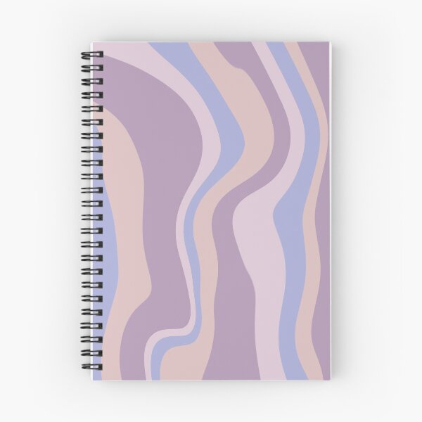 Item preview, Purple, teal swirl notebook  designed and sold by sadiesscribbles.