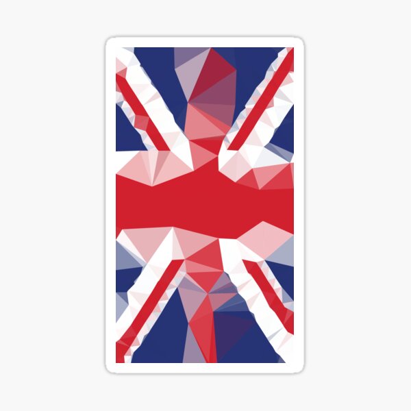 Union Flag / British Flag / Football Flag / Euros Sticker