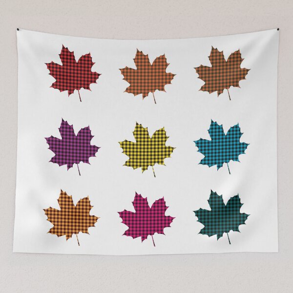 Item preview, Maple Leaf in Plaid designed and sold by ChaseCoClothing.