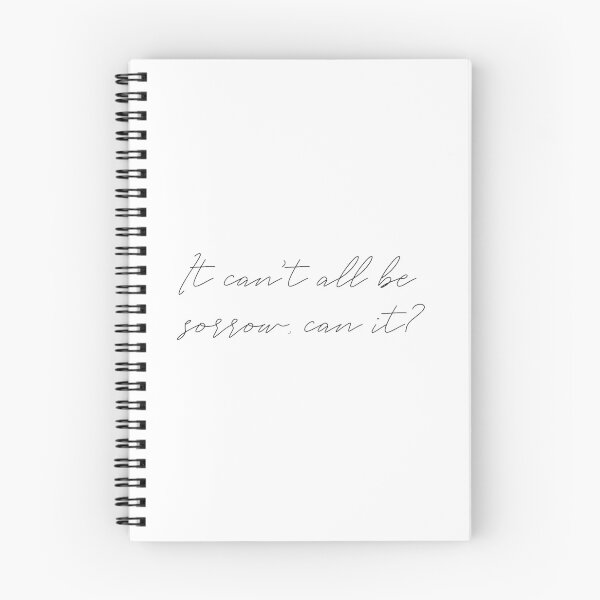 Item preview, wandavision quote "it can't all be sorrow, can it?" designed and sold by annasantermans.