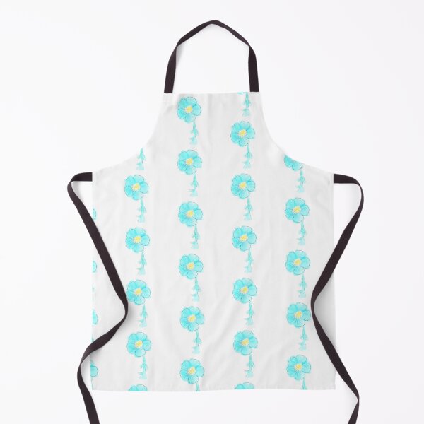 Item preview, Blue Flax (Grid/Foulard) designed and sold by ruhamadoodles.