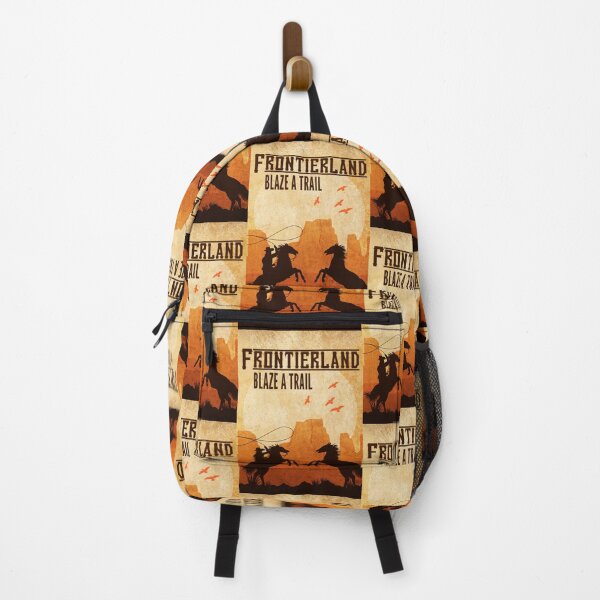 Item preview, Frontierland Vintage Poster Blaze a Trail designed and sold by nvrland-novelty.