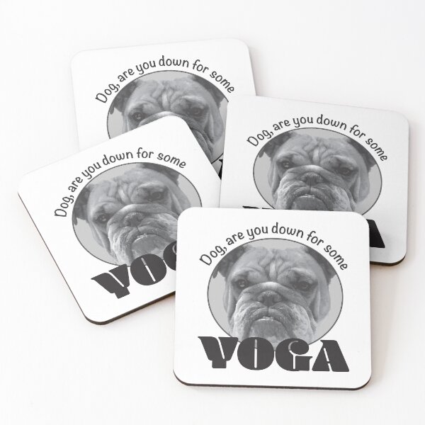 Item preview, Dog, are you down for some yoga designed and sold by Brian Vegas.