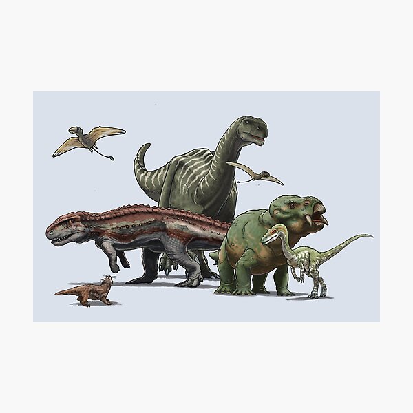 Triasic Fauna Photographic Print