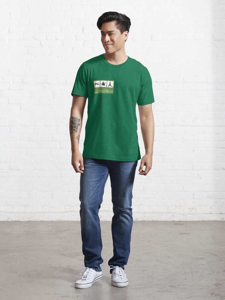 Alternate view of Slackline- Yoga lining Essential T-Shirt