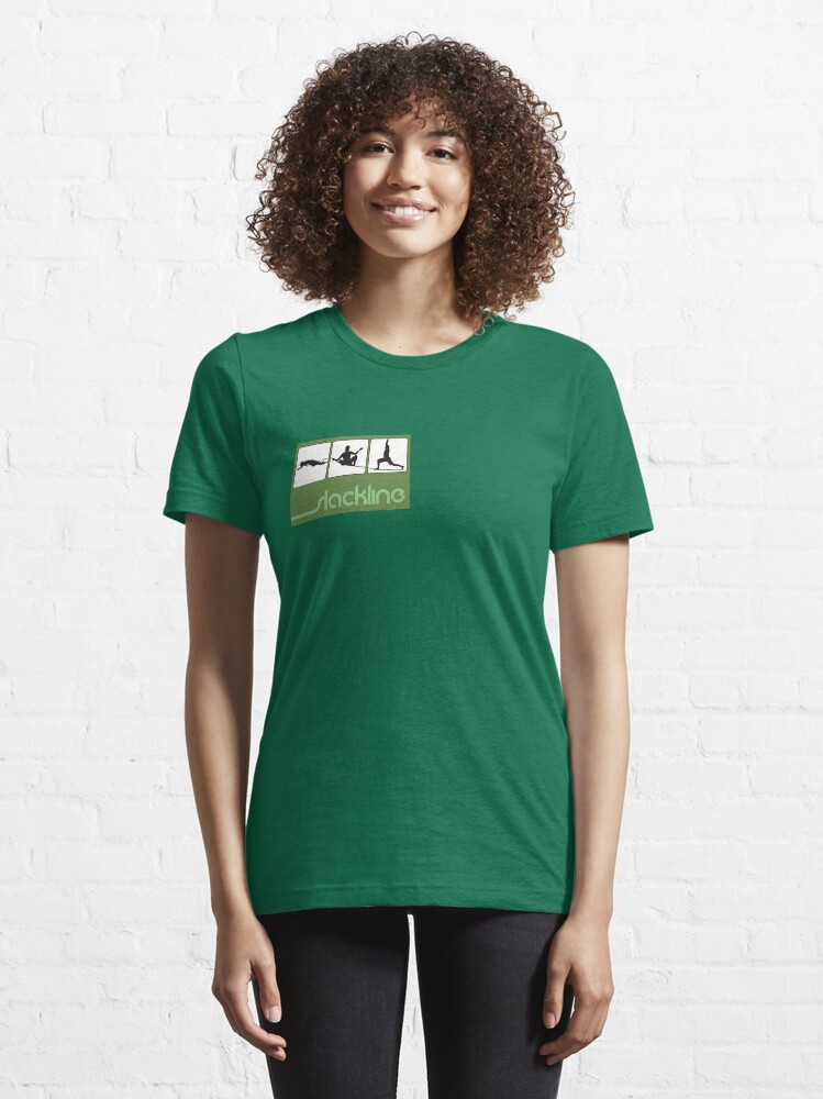 Alternate view of Slackline- Yoga lining Essential T-Shirt