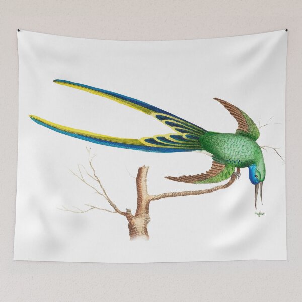 Item preview, Fork tailed humming bird designed and sold by EllohimBute.