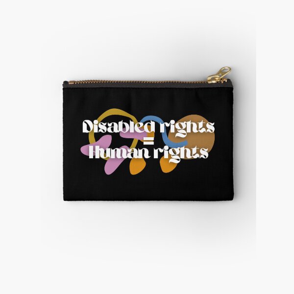 Item preview, Disability rights equal human rights 70s style designed and sold by SunnyAlloy.