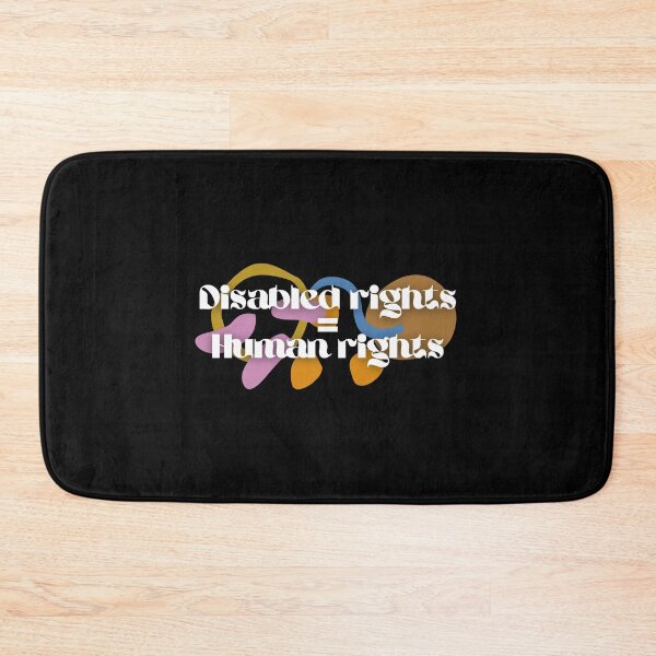 Item preview, Disability rights equal human rights 70s style designed and sold by SunnyAlloy.