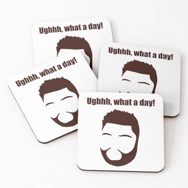 Item preview, Harvey Price Ughhh, What a day! quote designed and sold by HeffDesigns.