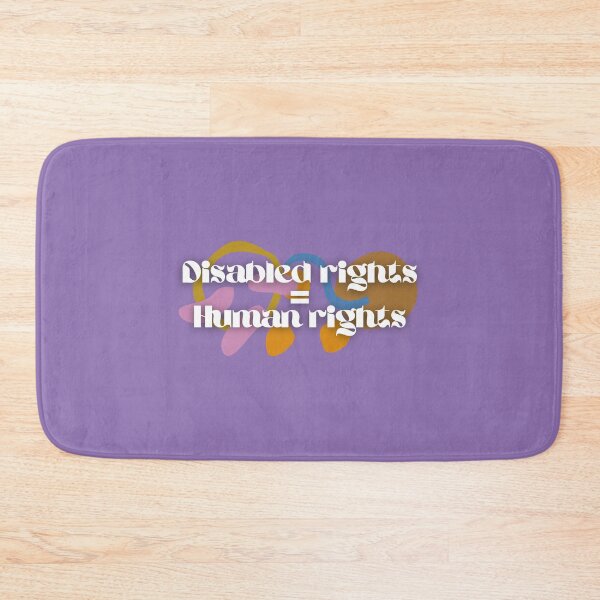 Item preview, Disability rights equal human rights 70s style designed and sold by SunnyAlloy.