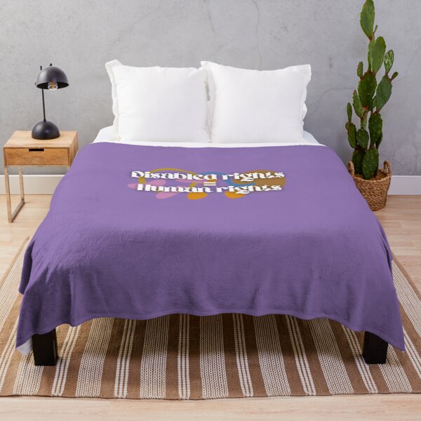 Item preview, Disability rights equal human rights 70s style designed and sold by SunnyAlloy.