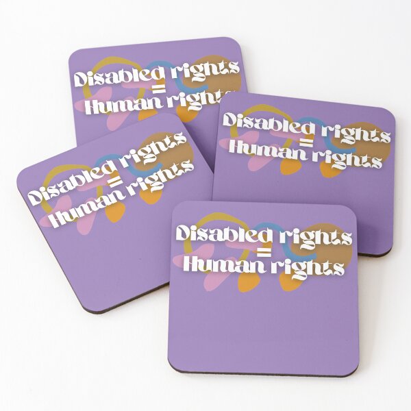 Item preview, Disability rights equal human rights 70s style designed and sold by SunnyAlloy.