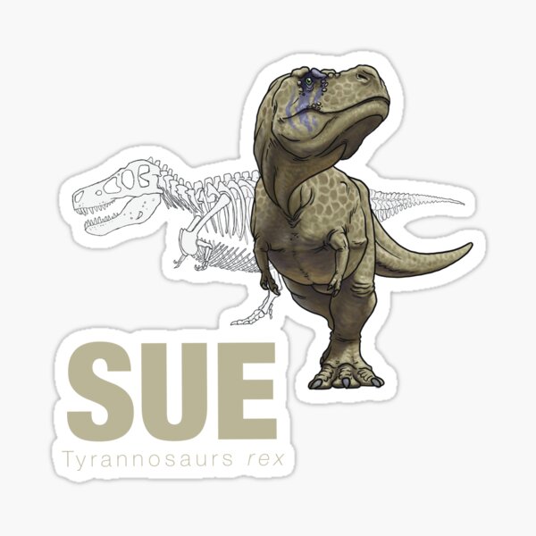 Sue the Tyrannosaurus Sticker