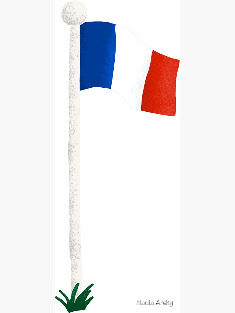 Grunge France Flag, Le Drapeau Français Raglan Baseball Tee