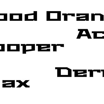 Artwork thumbnail, Blood Orange Boys rwr by RWR by EH Merch
