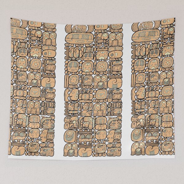 Item preview, mayan inscription designed and sold by Lacambalam.
