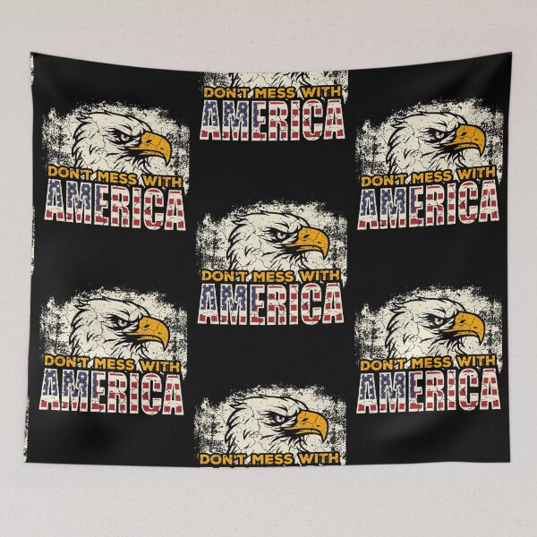 Item preview, Don't mess with America designed and sold by Mila1946.