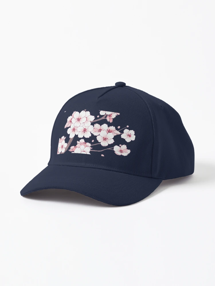 春季限定【SATUR】Cherry Blossom Vintage Casual Ball Cap SATUR] Cherry Blossom Vintage Casual Ball Cap