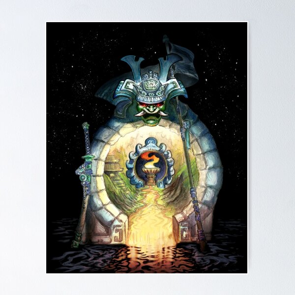 Item preview, First Temple of the Warrior designed and sold by matsyaart.