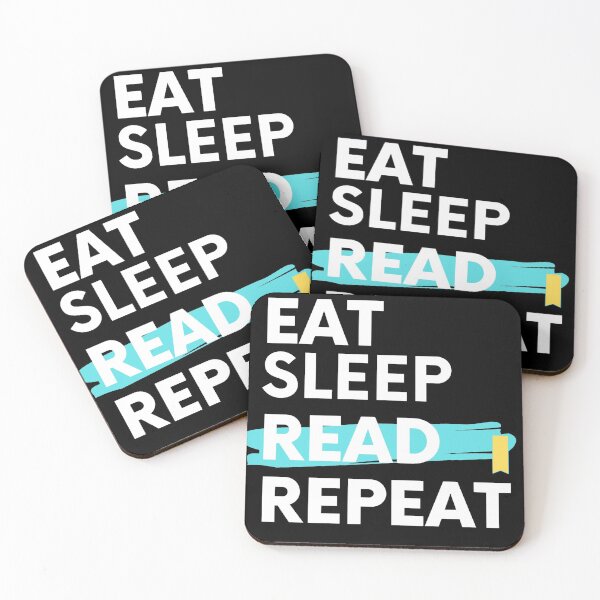 Item preview, Eat Sleep Read Repeat designed and sold by Rislam.