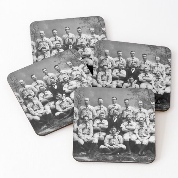 Item preview, Brooklyn Baseball Team Group Portrait - 1889 designed and sold by warishellstore.