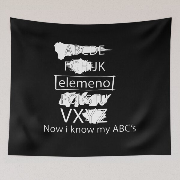 Item preview, funny alphabet elemeno essential gifts for teachers  designed and sold by seriesxanime.