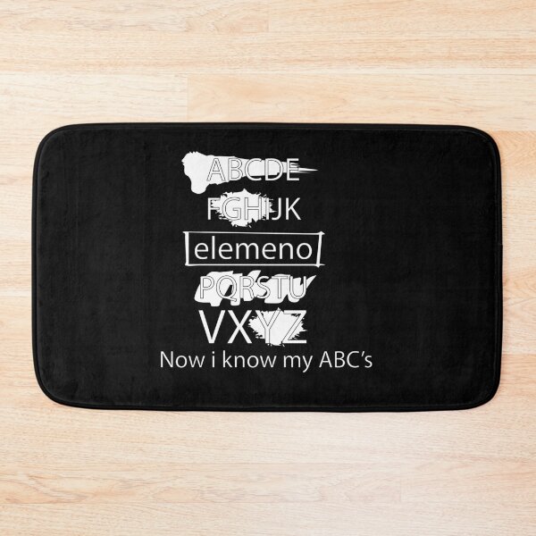 Item preview, funny alphabet elemeno essential gifts for teachers  designed and sold by seriesxanime.